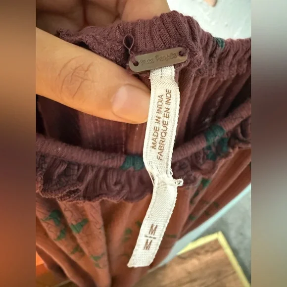 Free People drifter Burgundy Sleeveless Tunic - Picture 7 of 7